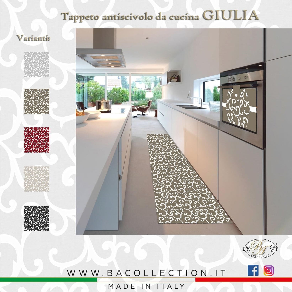 Tappeto Antiscivolo da Cucina