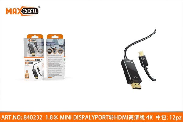 Cavo Mini Displayport a HDMI 4K