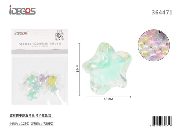 Perline decorative colorate