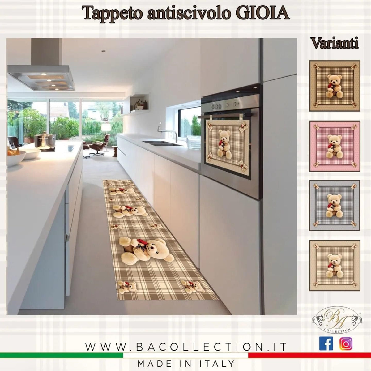 Tappeto Antiscivolo da Cucina
