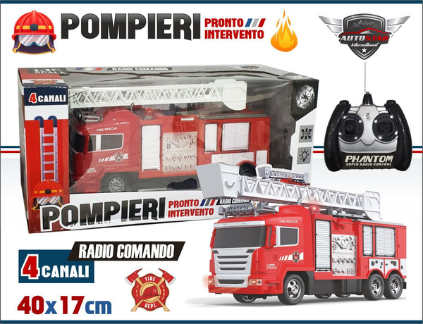 Veicolo giocattolo – CAMION VIGILI DEL FUOCO INT002507