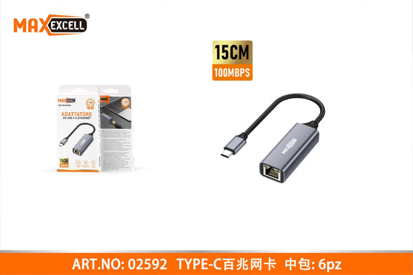 Adattatore da USB-C a ETHERNET