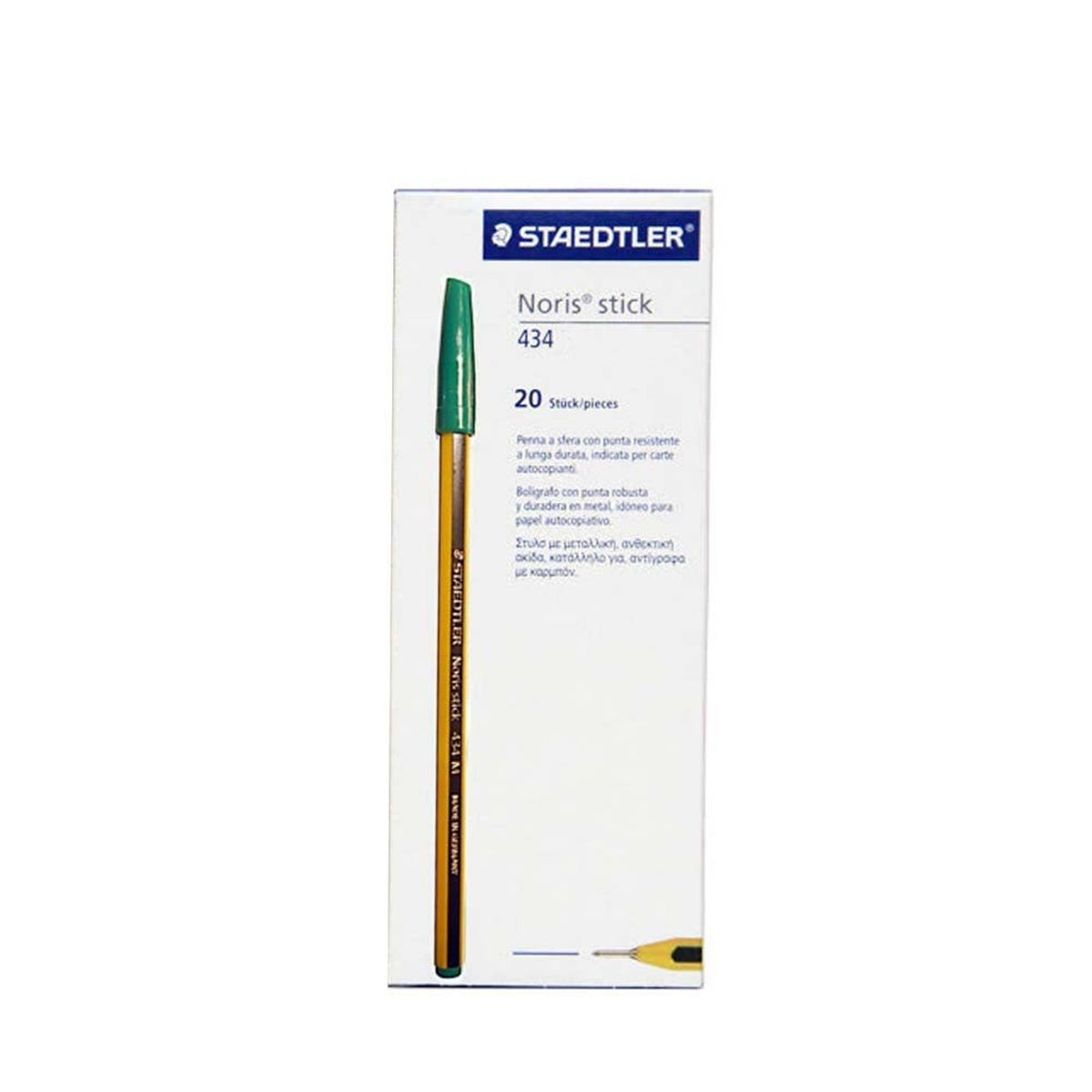 Penna – PENNA STAEDTLER VERDE CONF DA 2O PZ ISO11540 N