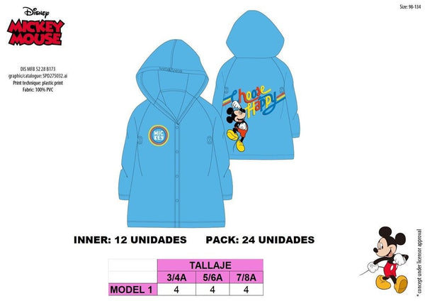 Ombrello – IMPERMEABILE BIMBO TOPOLINO DISMFB5228