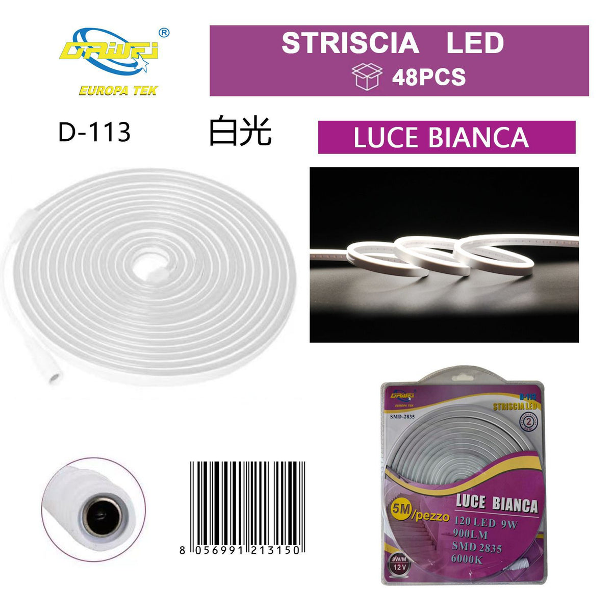 Striscia luminosa — 12 V