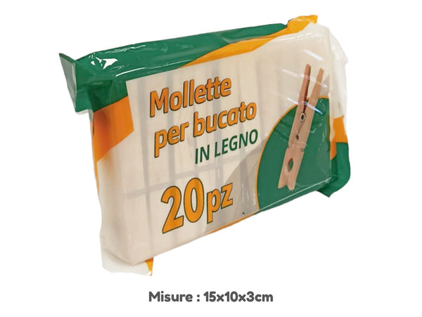 PAMAX MOLLETTE LEGNO 20PZ