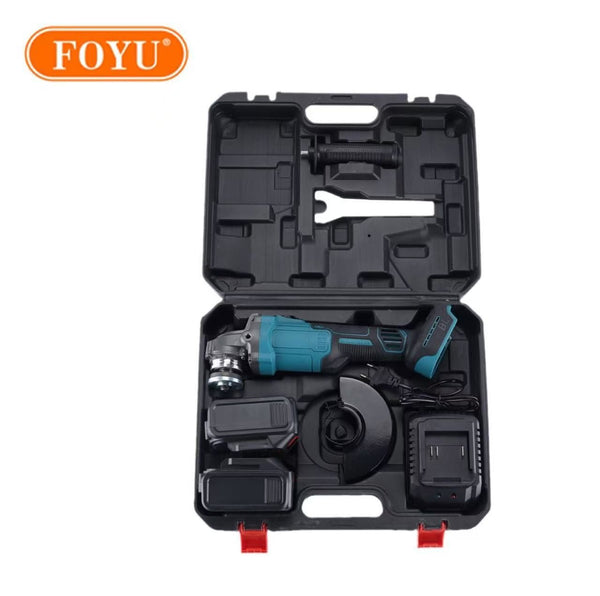 Smerigliatrice angolare con due batterie