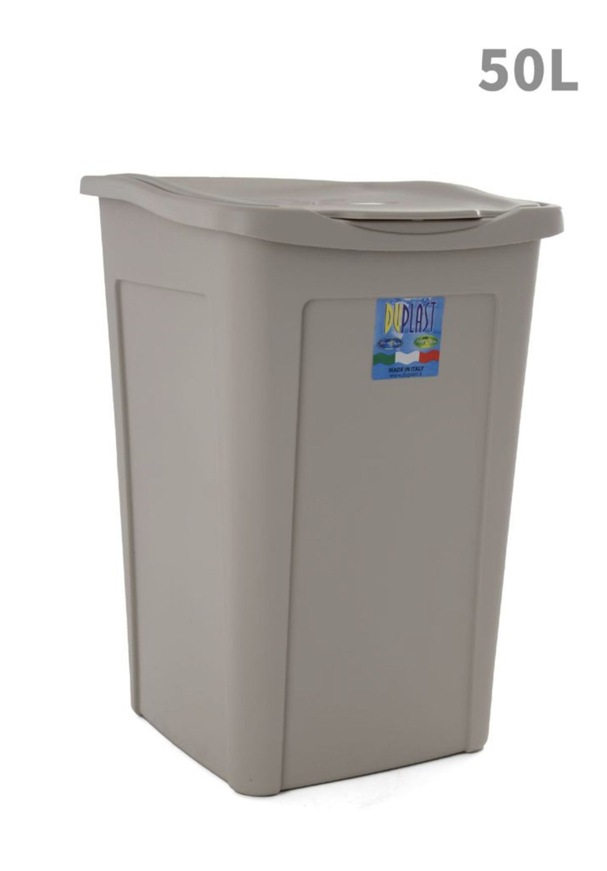 DUPLAST PORTABIANCHERIA MARCHERITA CHIUSO 50LT SABBIA