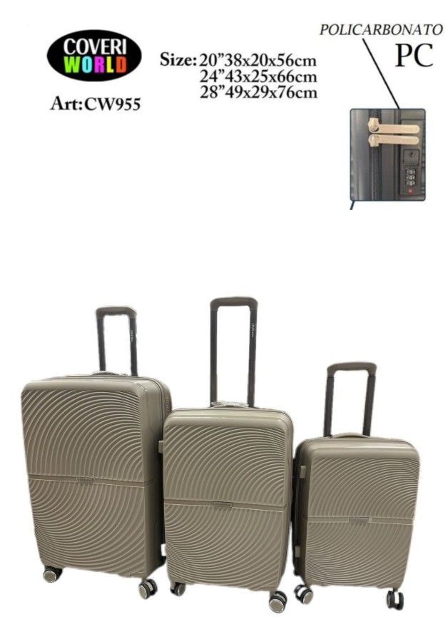Set di trolley CW955 CHAMPANIA