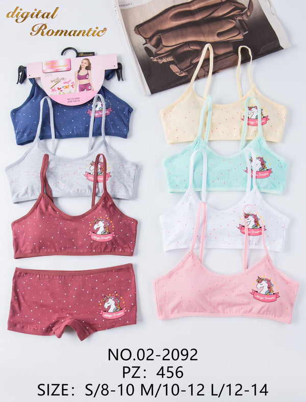 Completo intimo bambina 02-2092