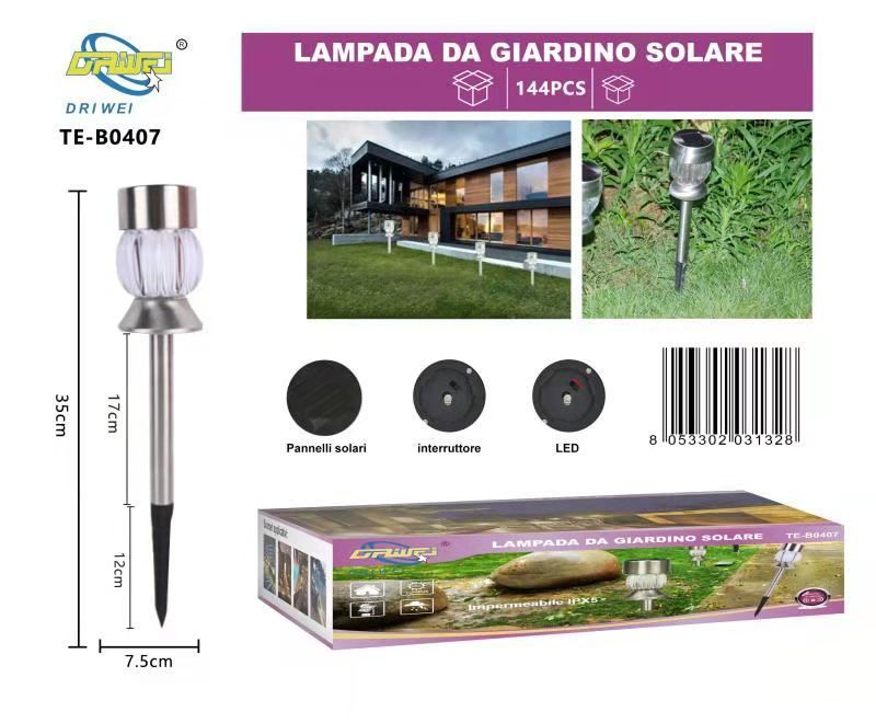 Lampada da giardino
