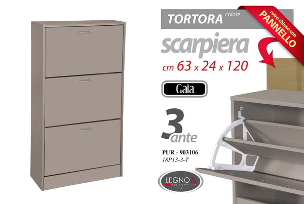 Scarpiera 18P13-3-T, tortora