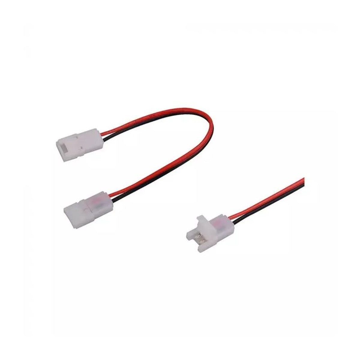 Connettore V-TAC a 2 poli con clip per strisce LED da 8 mm