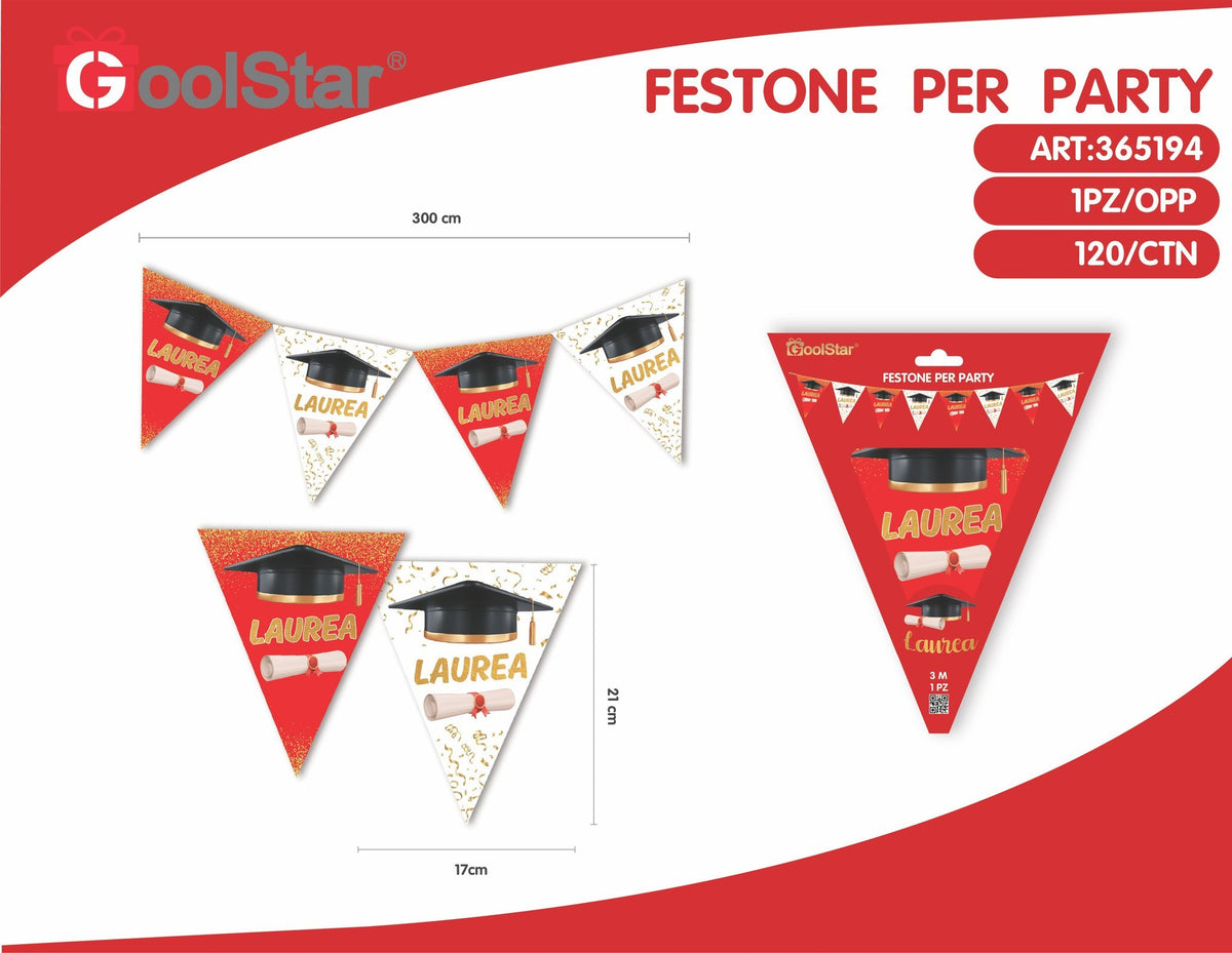 Festone per party laurea