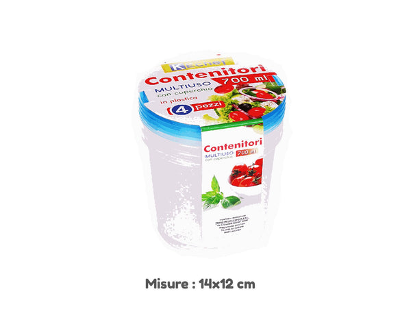 CONTENITORE 4PZ 700ML