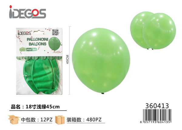 Palloncini in lattice, 45 cm