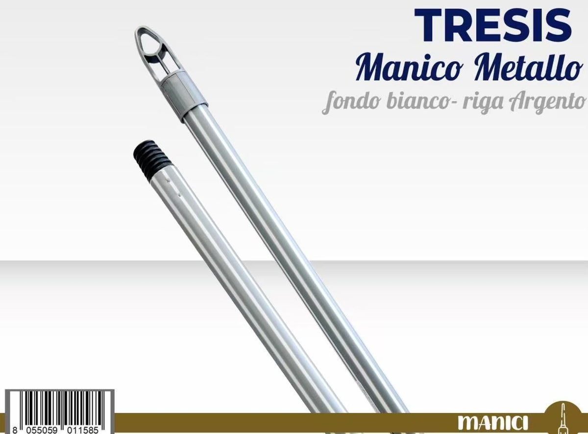 MANICO METALLO 130 CAPP GIR BIANCO/ARGEN