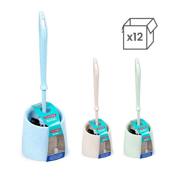 PORTA SCOPINO PLASTICA BASIC 11.5X11.5X36.5CM SURT JASPED