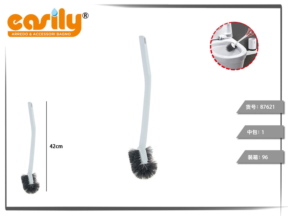 Scopino WC con testa a U da 42 cm