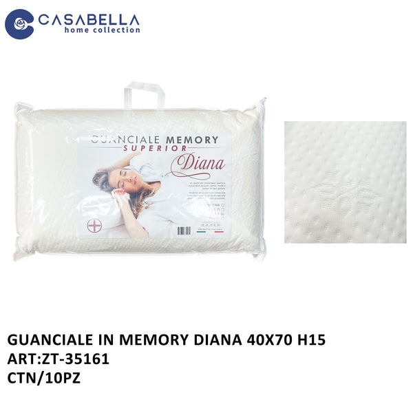 Guanciale in Memory Diana 40X70 H15