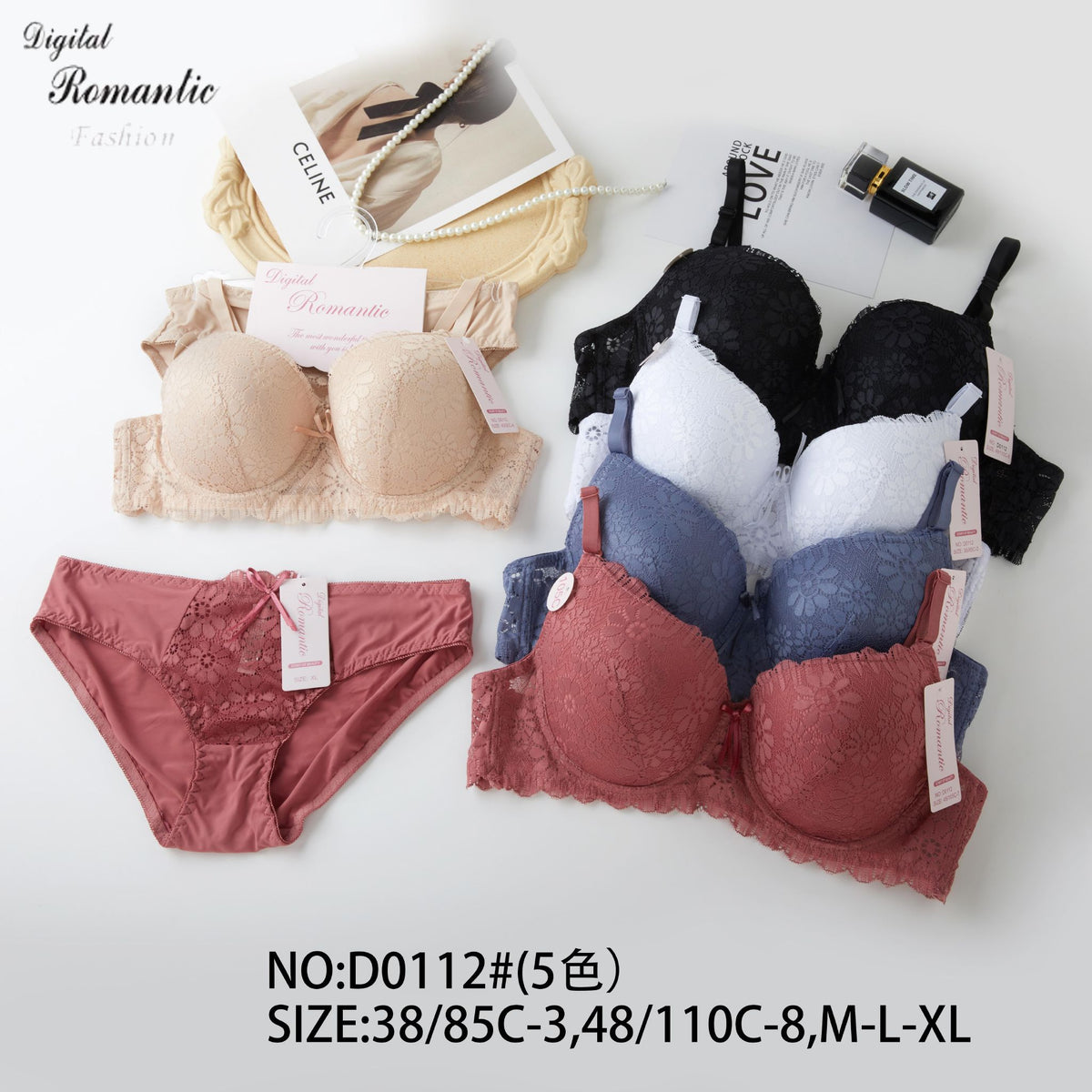 Completo intimo donna D0112