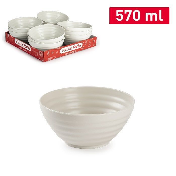 CIOTOLA CLASSICA 572ML 14X14X6.5CM BEIGE