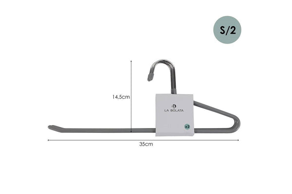 LA BOLATA GRUCCIA E ACCIAIO E PVC S/2