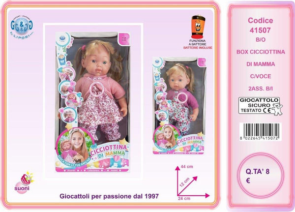 Bambola – BOX CICCIOTTINA DI MAMMA C VOCE LIP41507
