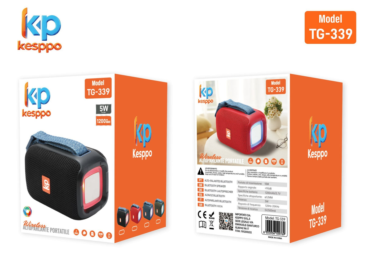 Altoparlante Bluetooth portatile TG-339
