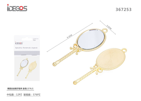 Accessorio decorativo Specchio ovale