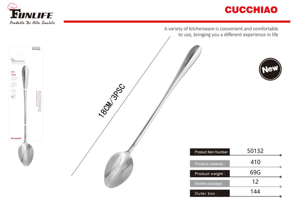 Cucchiaio 1012, confezione da 3 pezzi