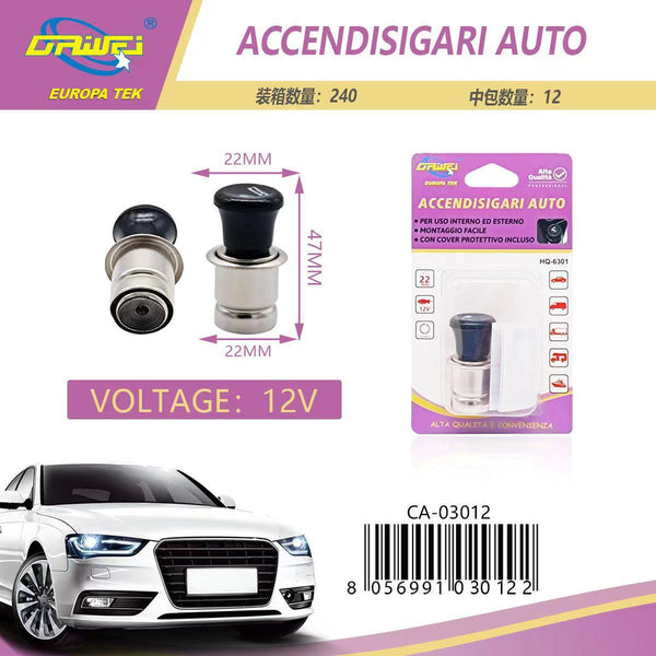 Accendisigari per auto — 12 V