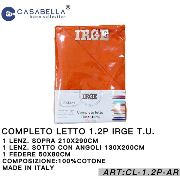 Completo Letto 1.2P Irge Verde Giallo