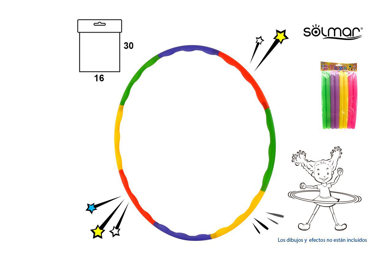 Gioco di movimento per bambini – HULA HOOP 54264