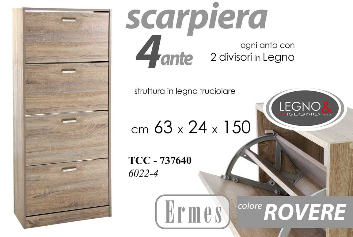 Scarpiera 6022-4-160