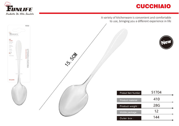 Cucchiaio 1012, n. 3, confezione da 2 pezzi