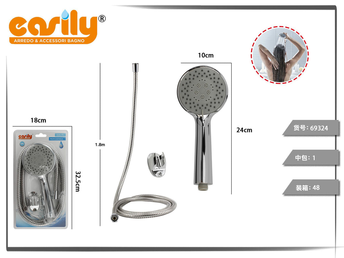 Kit doccetta con impugnatura lunga rastremata