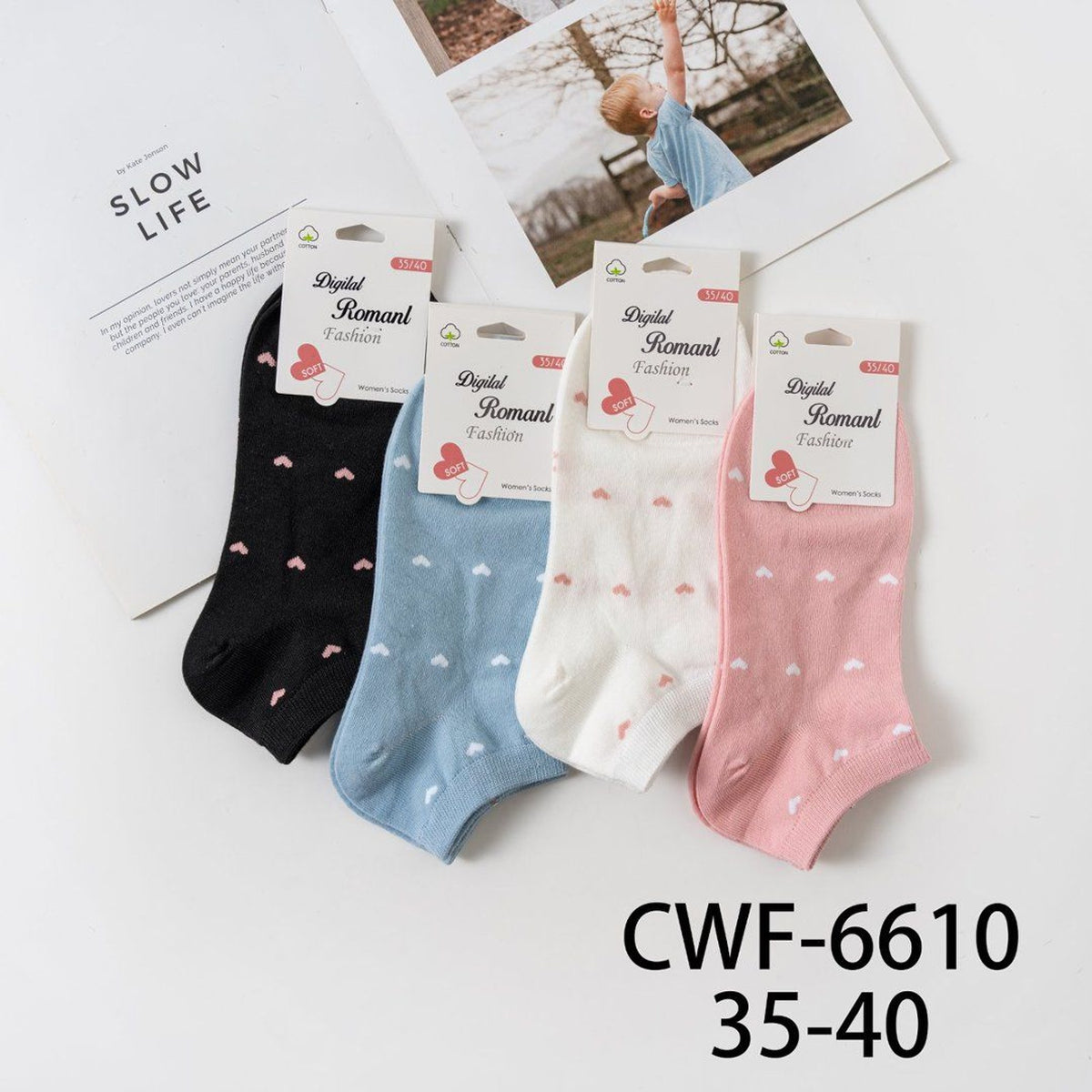 Fantasmini donna CWF6610 - confezione da 12 paia