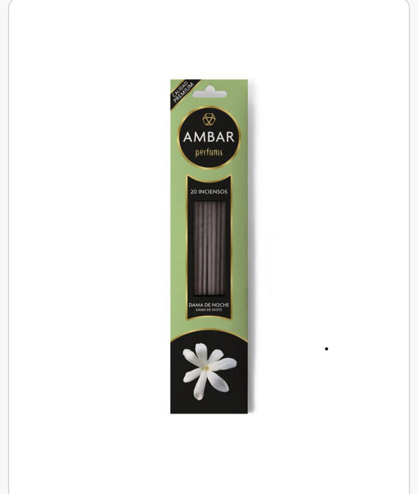 AMBRA INCENSO 20PZ FIORI BIANCHI