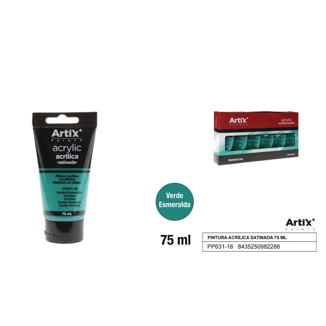 Pennarello o colore – PITTURA ACRILICA 6 PZ VERDE PP63118