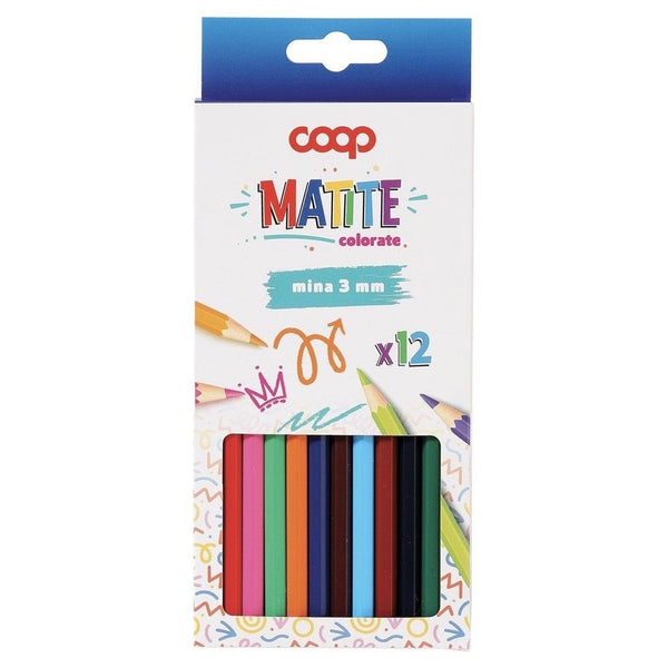 Matita – PASTELLI COLORATE COOP DA 12PZ