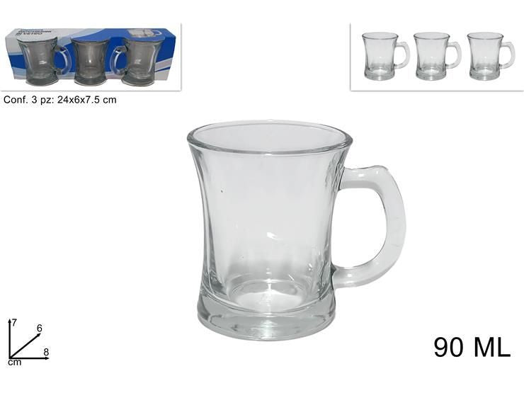 DUESSE BICCHIERI VERO 3PZ 90ML