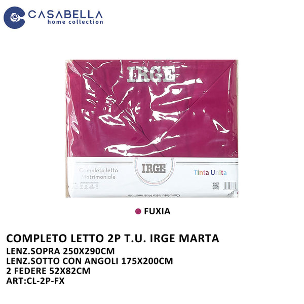 Completo Letto 2P Irge Fuxia