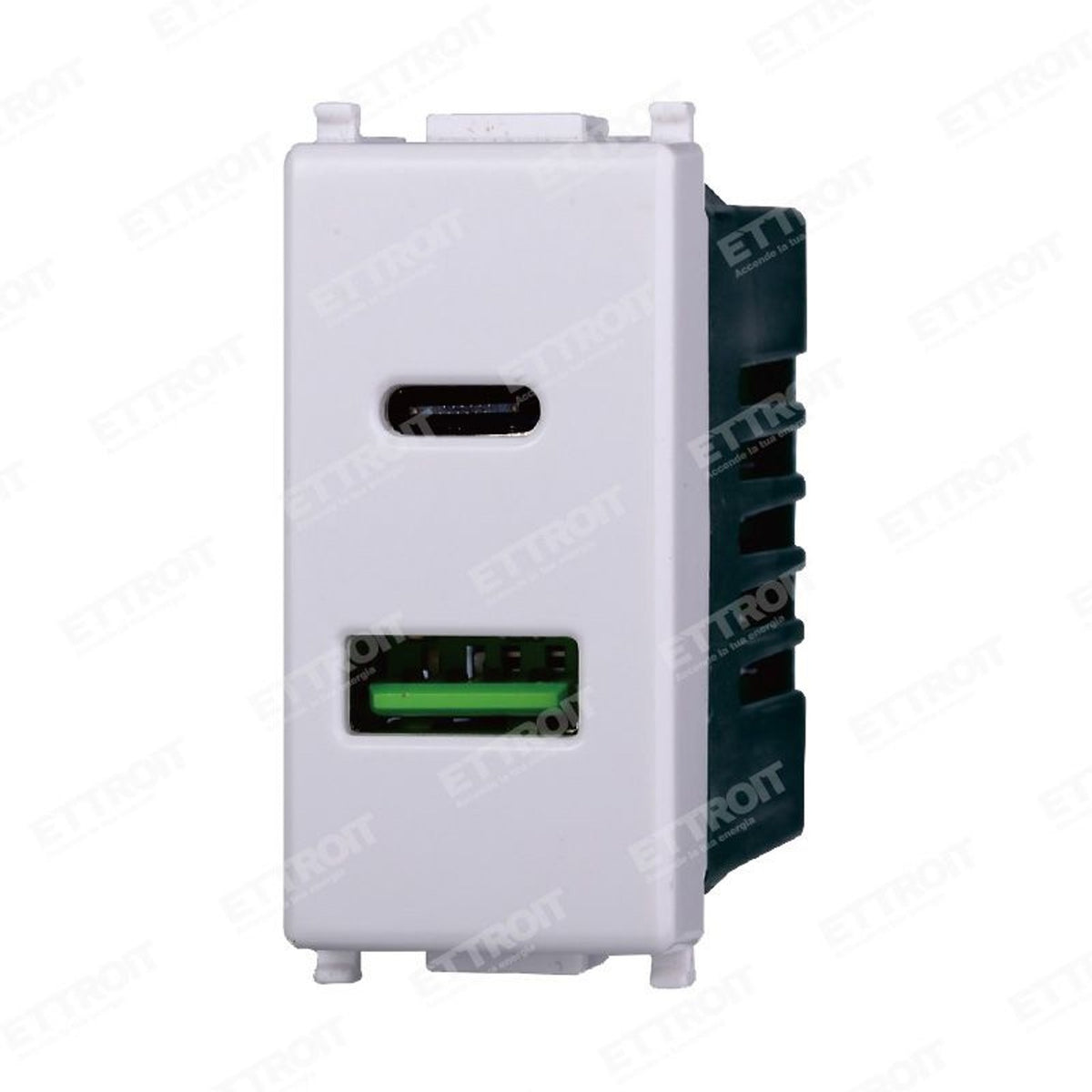Moduli USB da parete compatibili Plana – EV3002