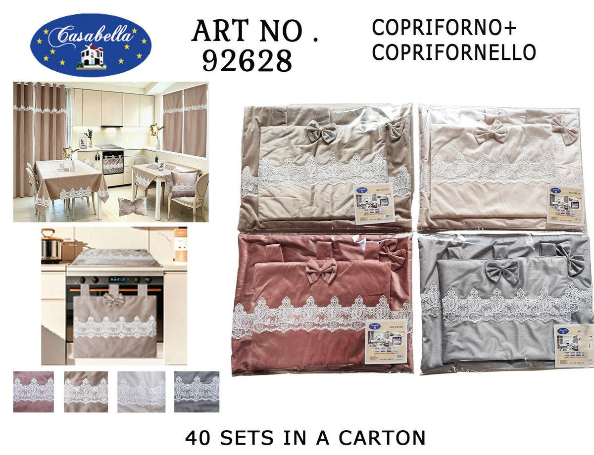 Copriforno/coprifornello 2PZ Natalizia