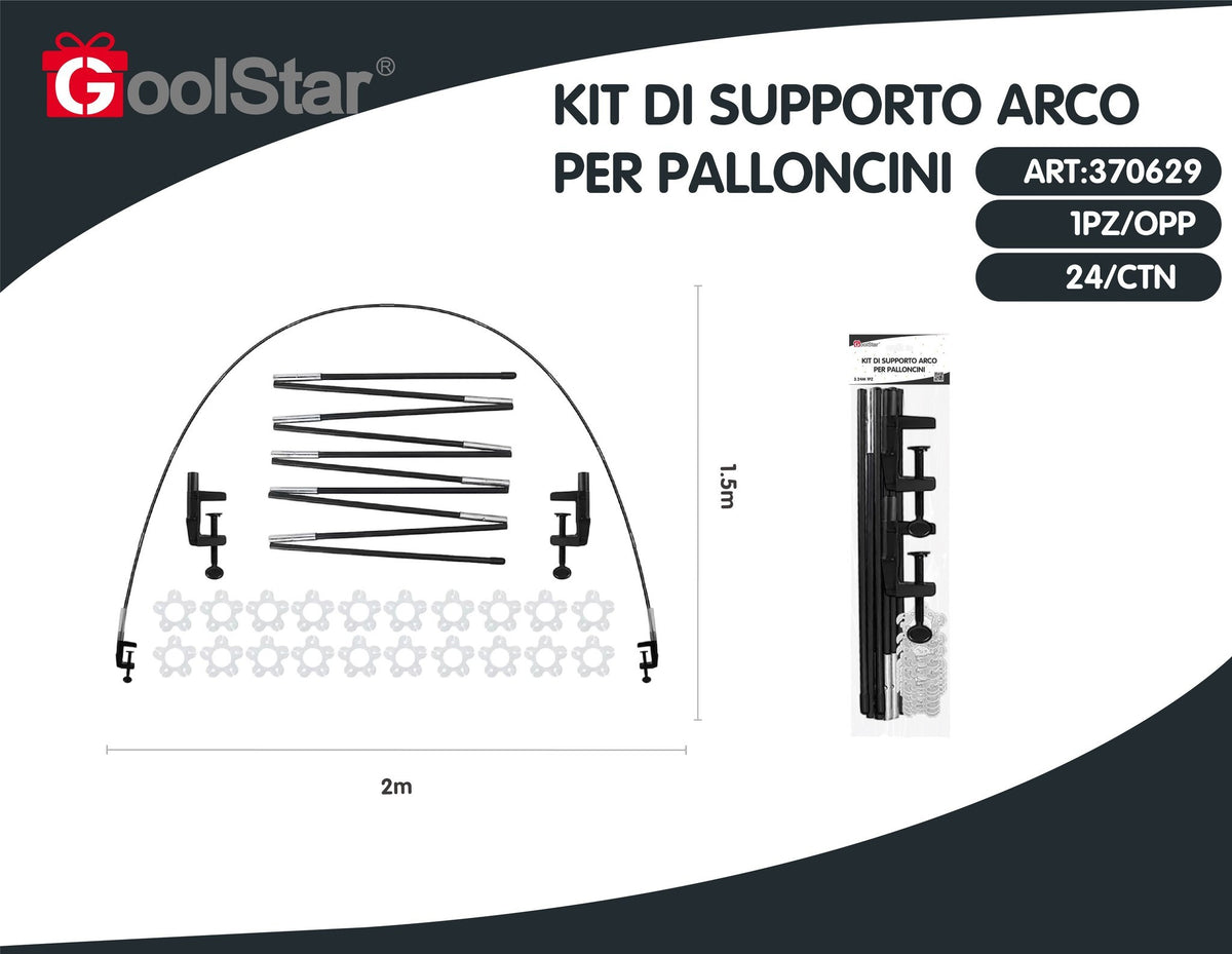 Kit arco da tavolo per palloncini
