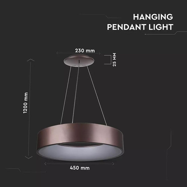 Lampade a sospensione ad anello – 6 varianti