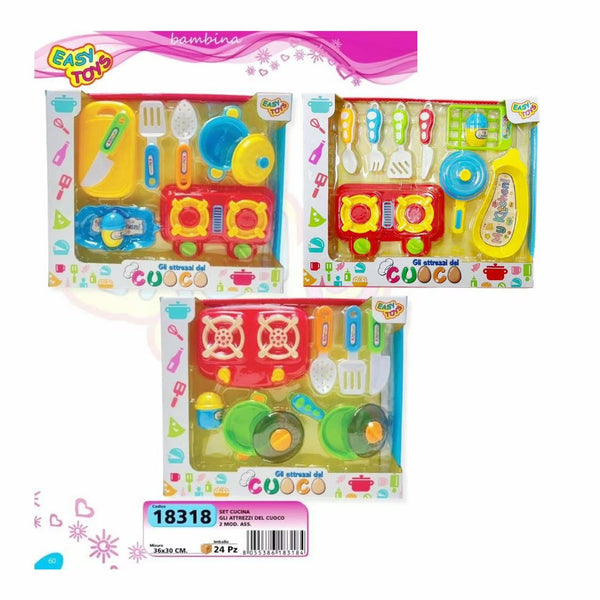 Set mestiere giocattolo – SET GLI ATTREZZI DEL CUOCO EA18318