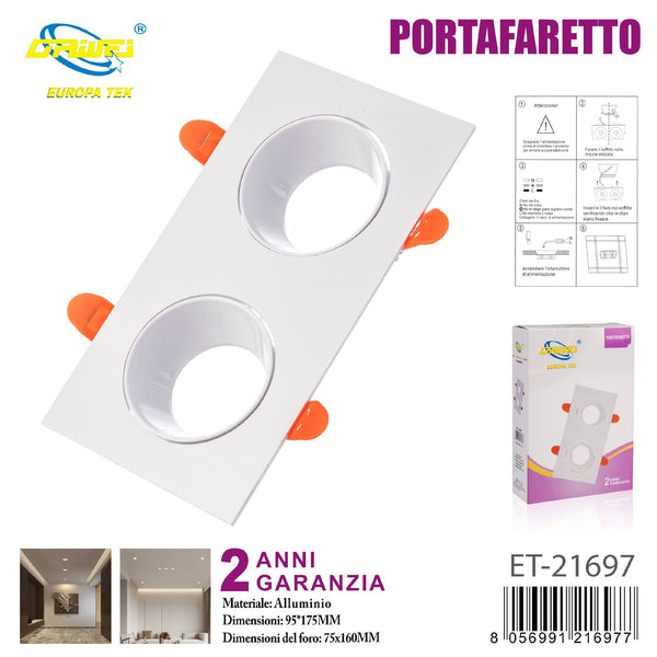 Supporto per faretto