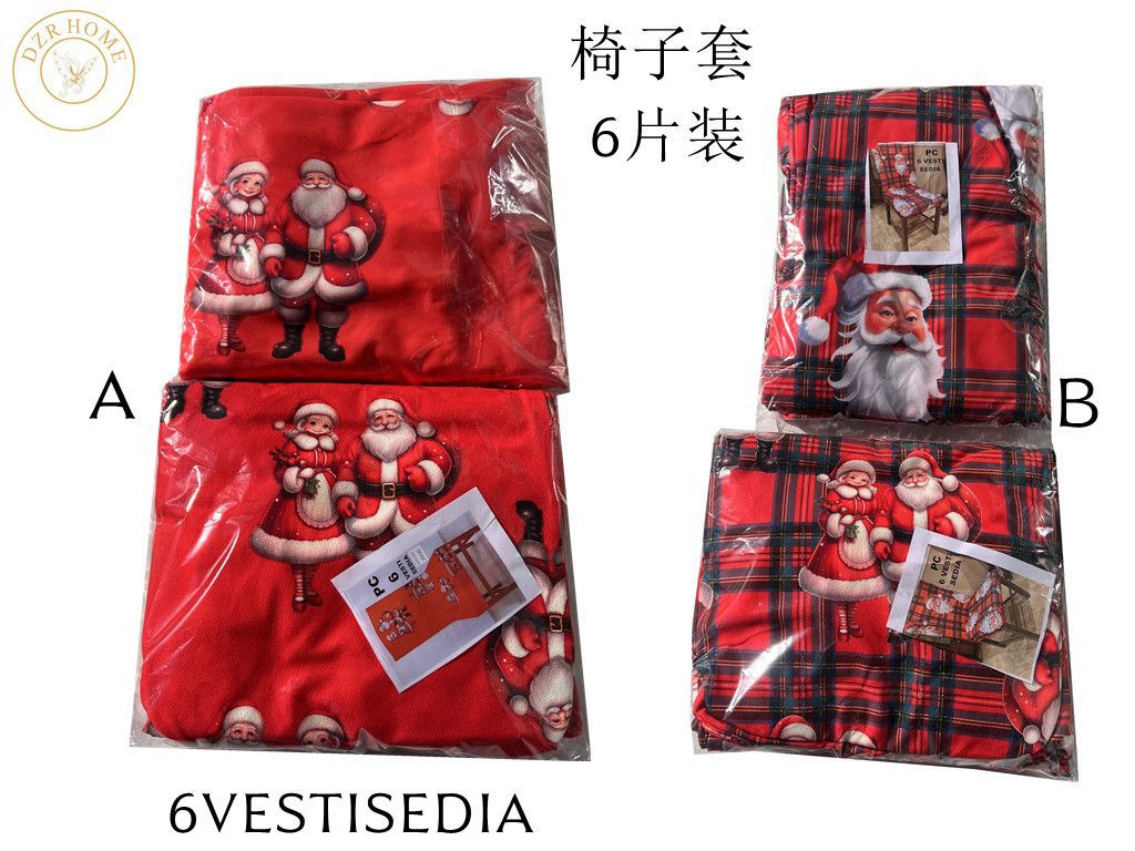 VESTISEDIA PC NATALE 6PCS BUSTA